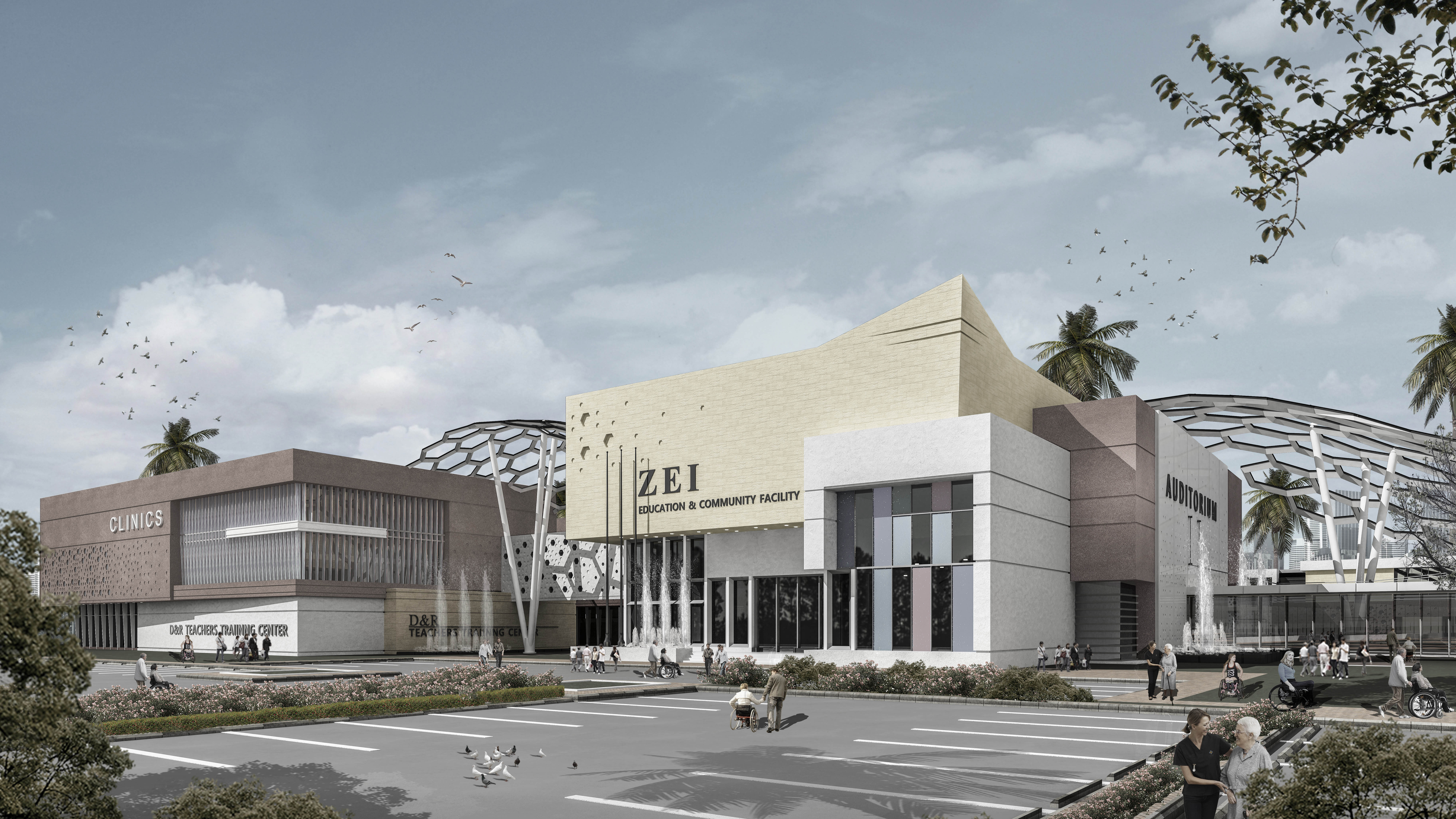 Image of the ZEI Campus for Handicapped project